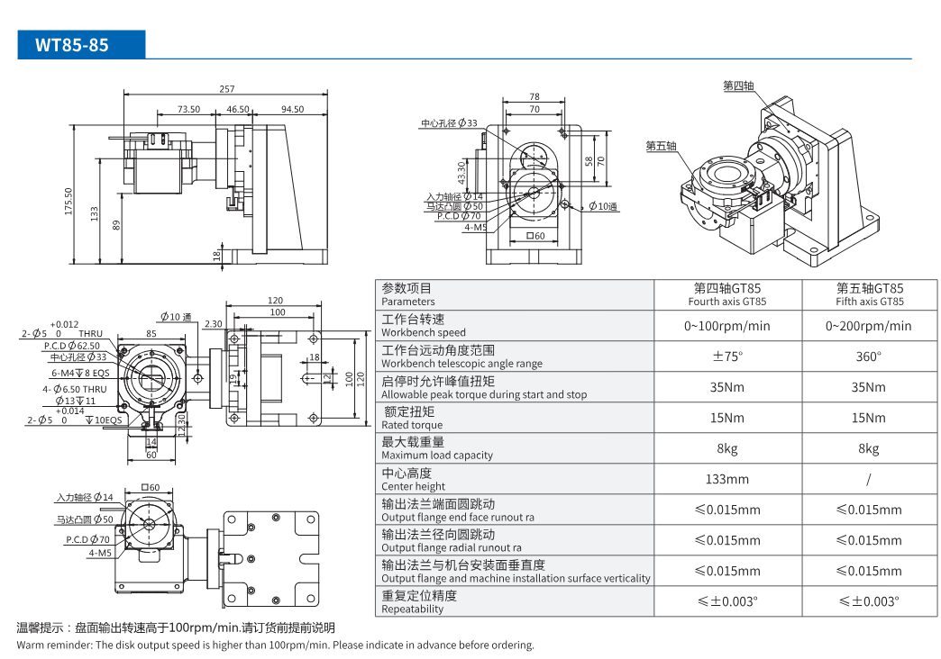WT85-85